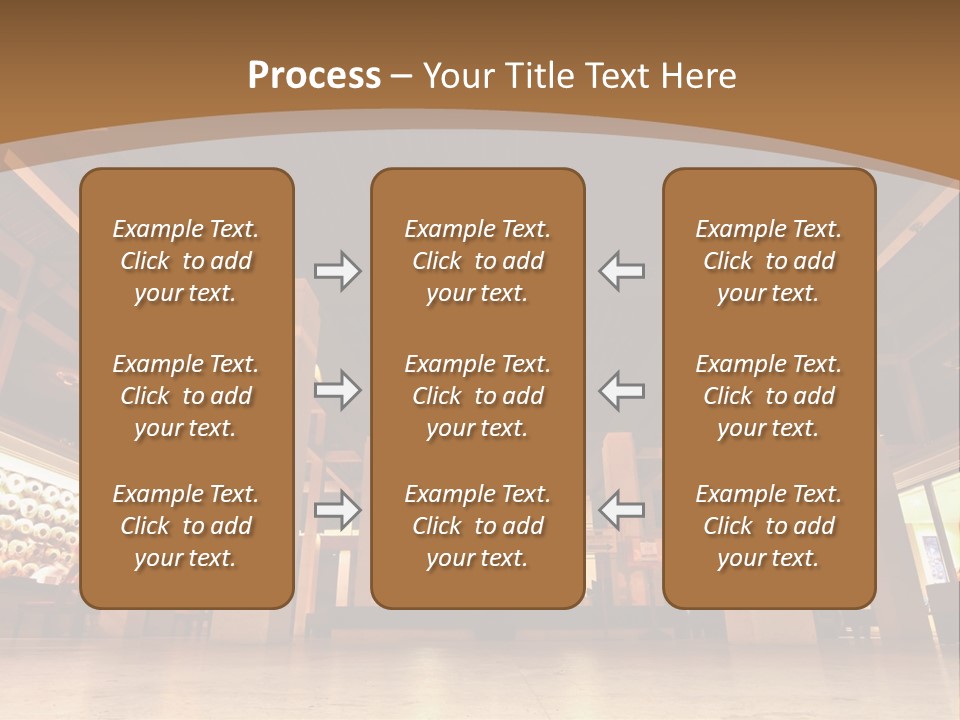 Portrait Coastal Sea PowerPoint Template