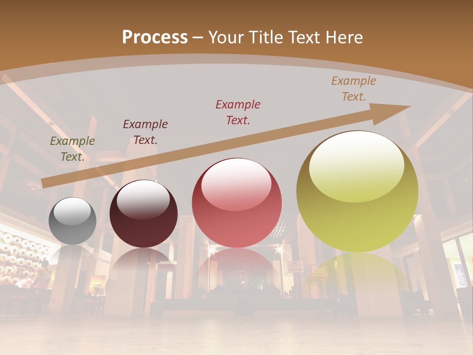 Portrait Coastal Sea PowerPoint Template