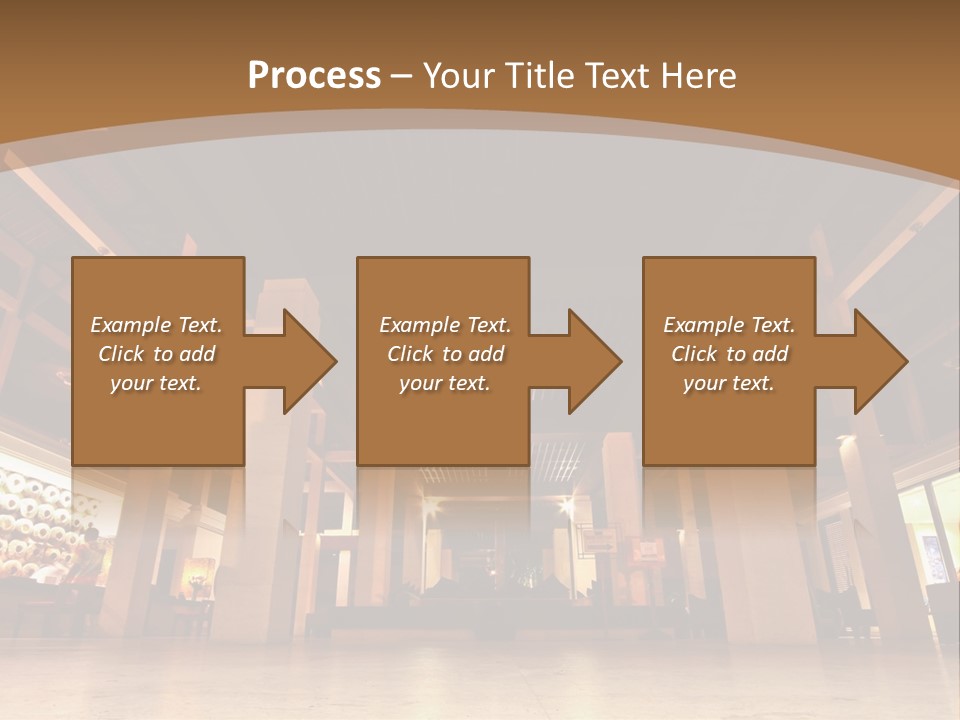 Portrait Coastal Sea PowerPoint Template