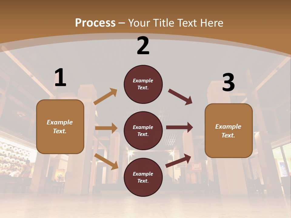 Portrait Coastal Sea PowerPoint Template