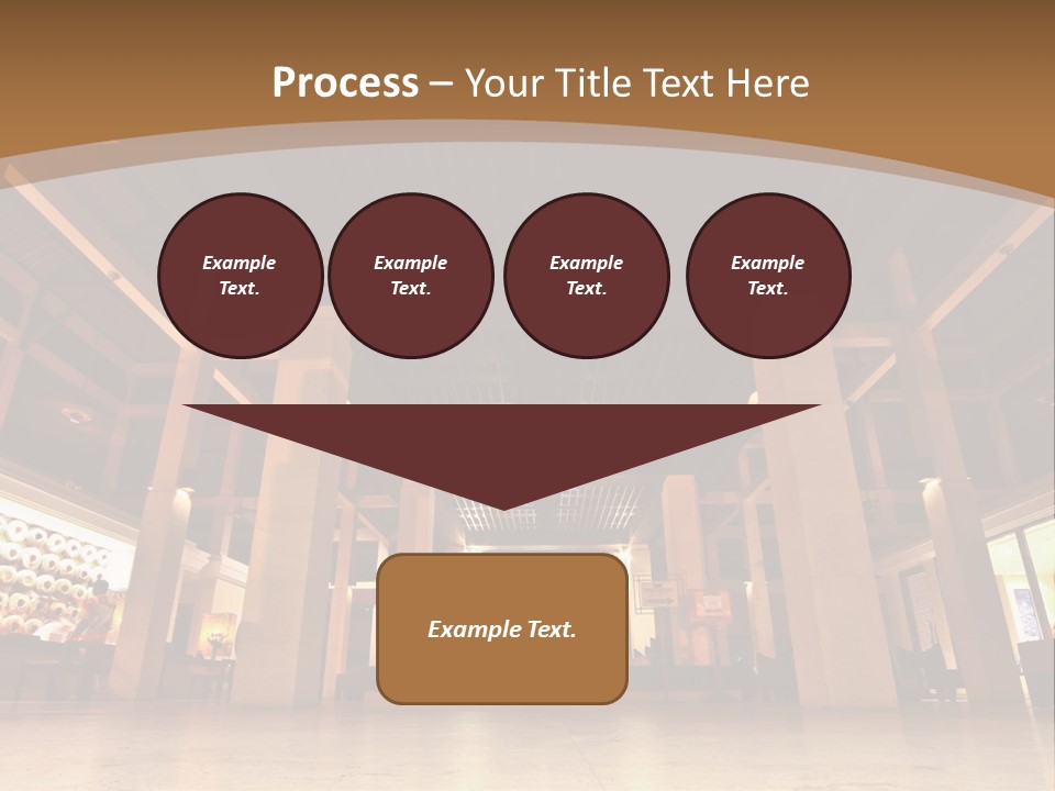 Portrait Coastal Sea PowerPoint Template