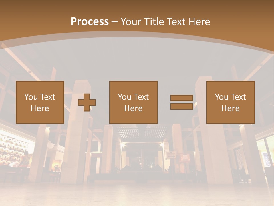 Portrait Coastal Sea PowerPoint Template
