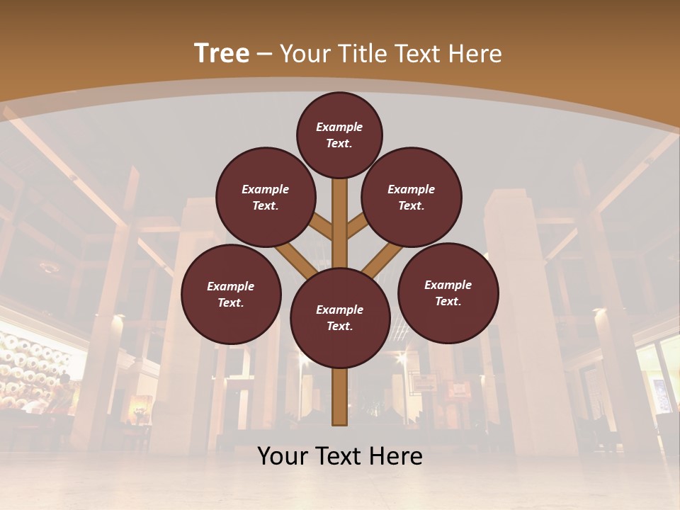 Portrait Coastal Sea PowerPoint Template