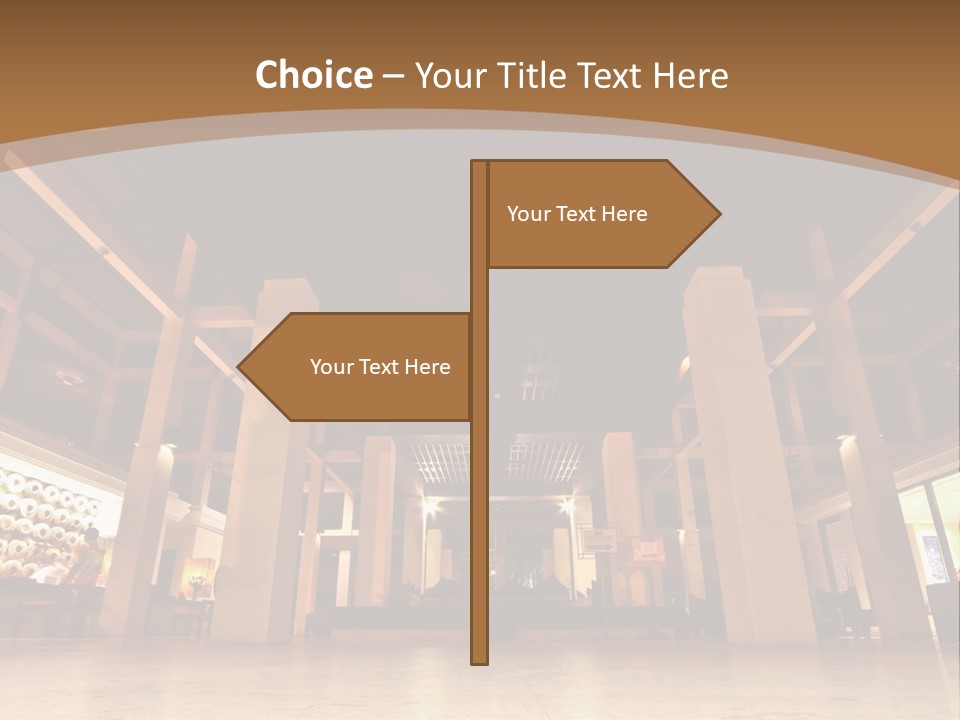 Portrait Coastal Sea PowerPoint Template