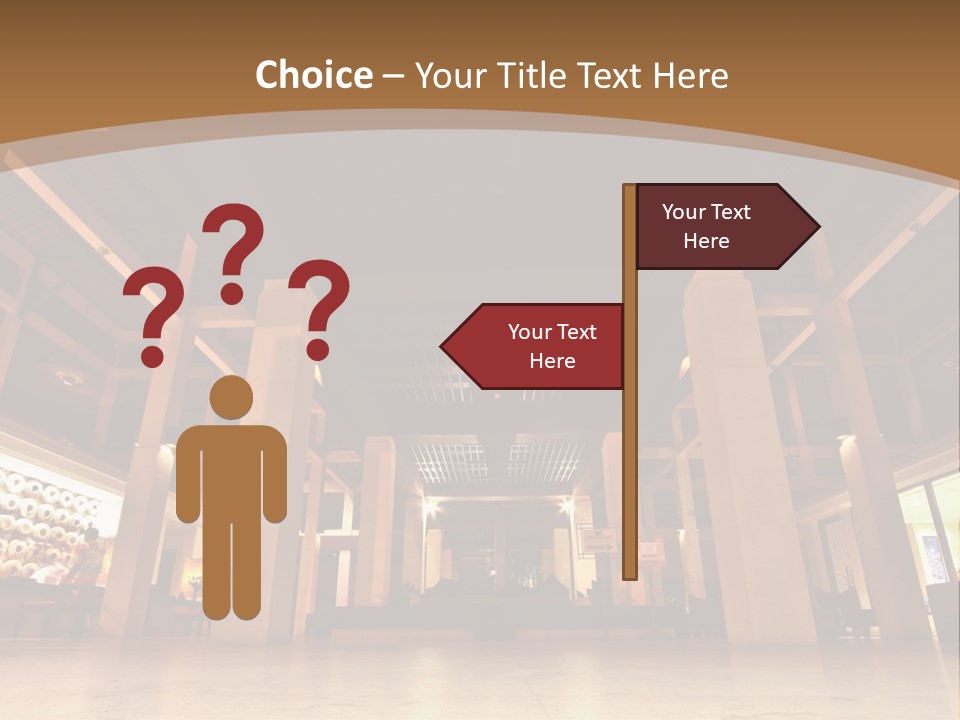 Portrait Coastal Sea PowerPoint Template