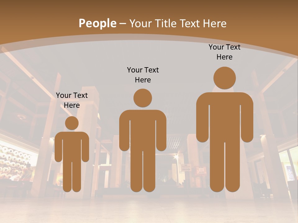 Portrait Coastal Sea PowerPoint Template