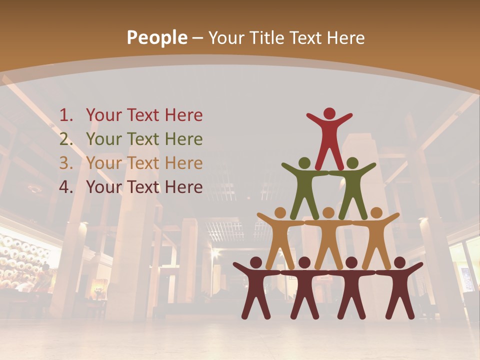 Portrait Coastal Sea PowerPoint Template