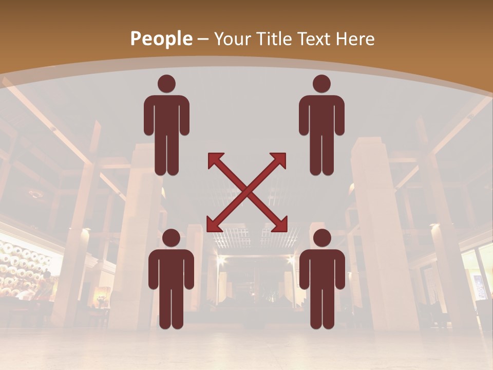 Portrait Coastal Sea PowerPoint Template