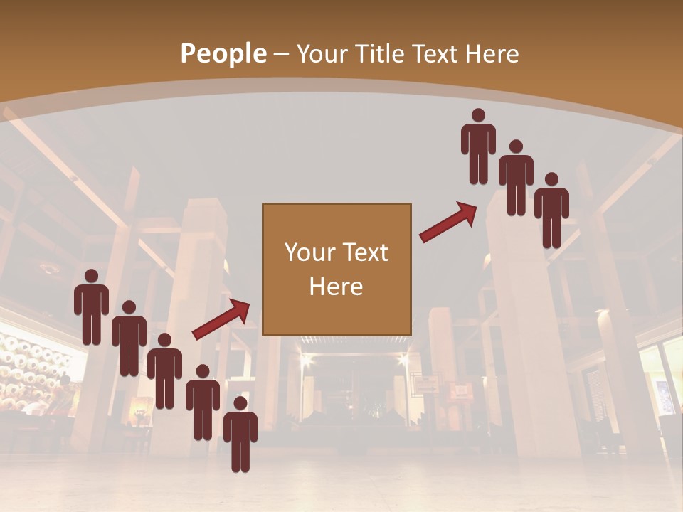 Portrait Coastal Sea PowerPoint Template