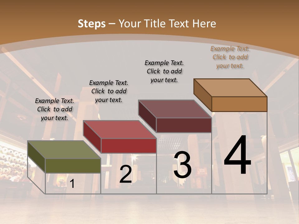 Portrait Coastal Sea PowerPoint Template