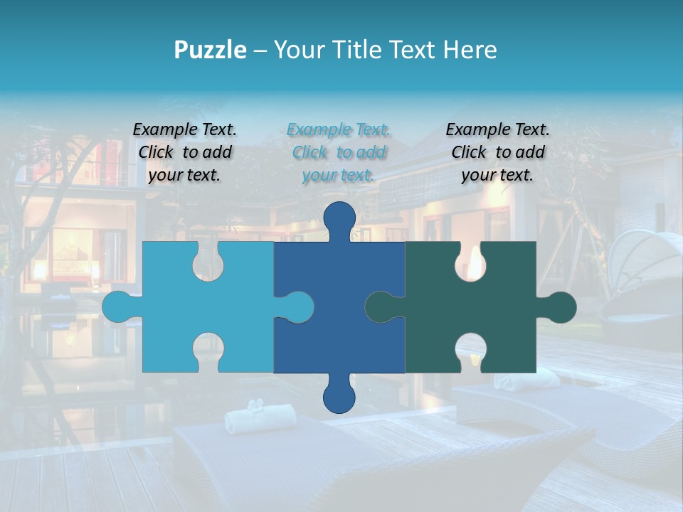 Lifestyle Peaceful Sand PowerPoint Template