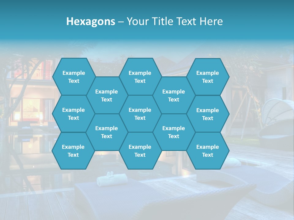 Lifestyle Peaceful Sand PowerPoint Template