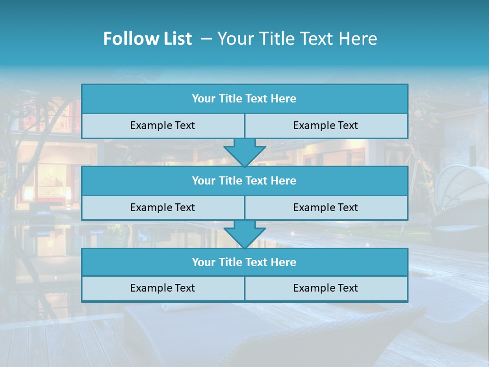 Lifestyle Peaceful Sand PowerPoint Template