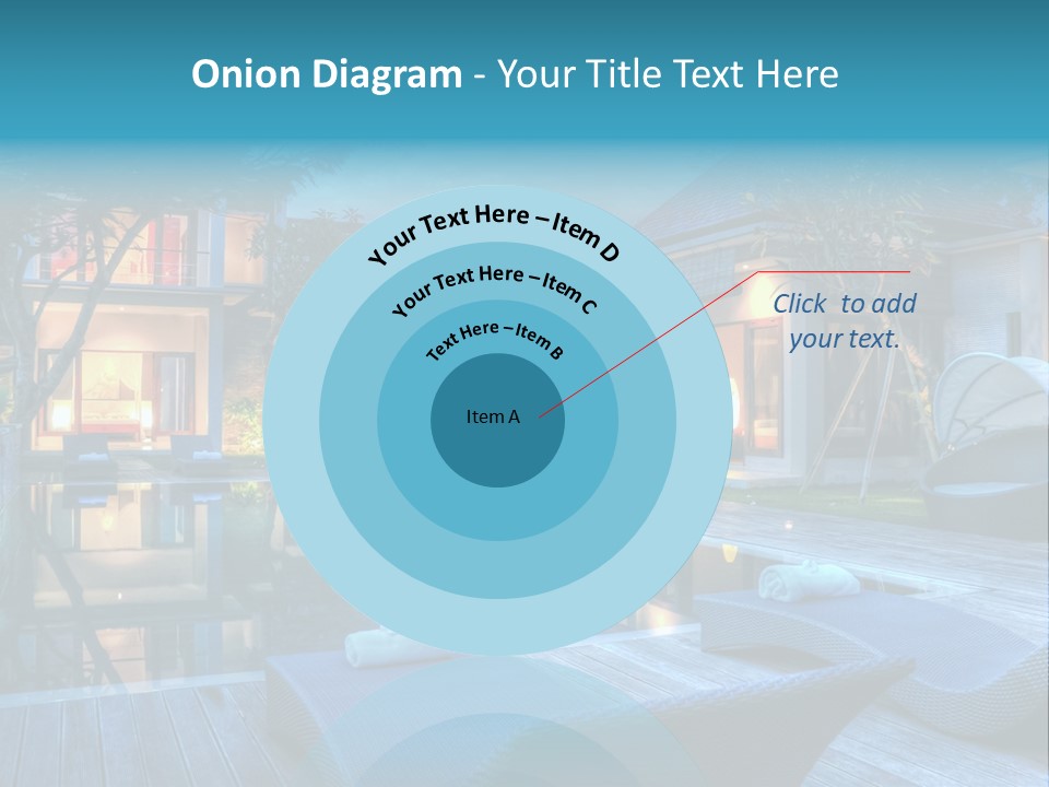 Lifestyle Peaceful Sand PowerPoint Template