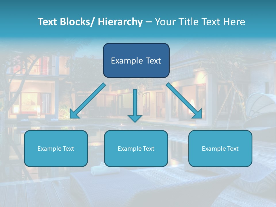 Lifestyle Peaceful Sand PowerPoint Template