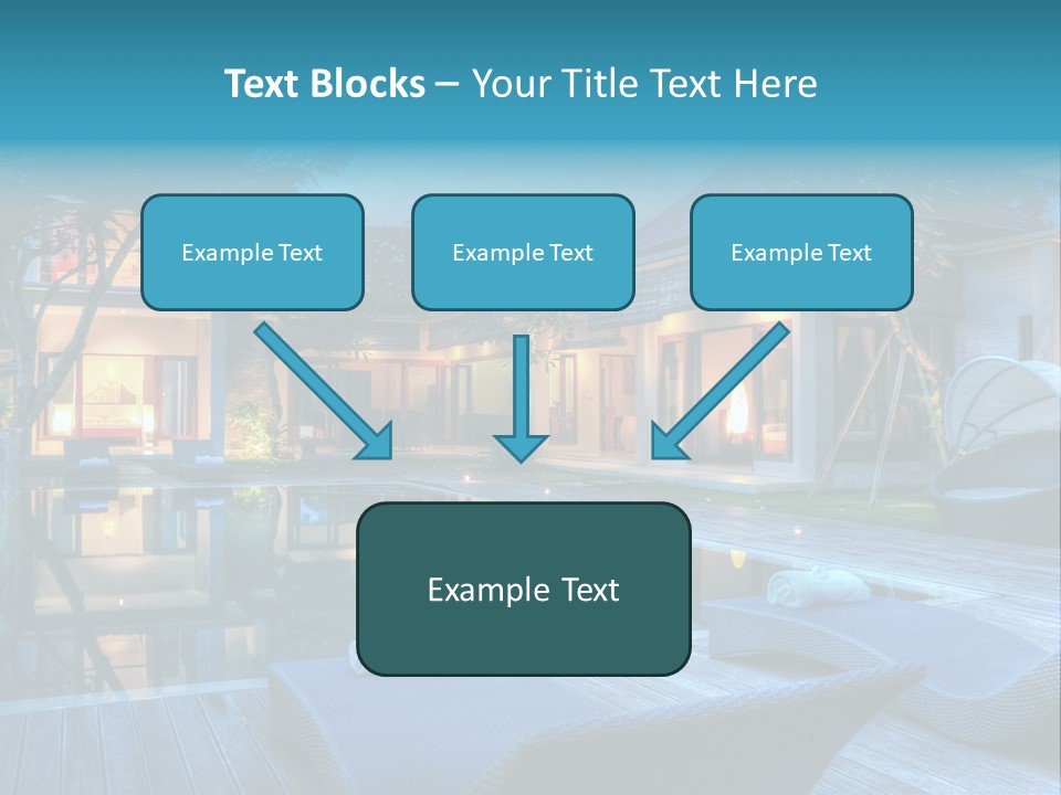 Lifestyle Peaceful Sand PowerPoint Template