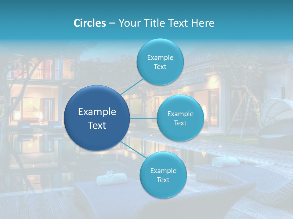 Lifestyle Peaceful Sand PowerPoint Template