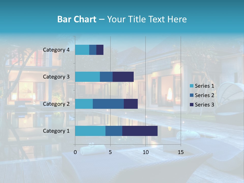 Lifestyle Peaceful Sand PowerPoint Template