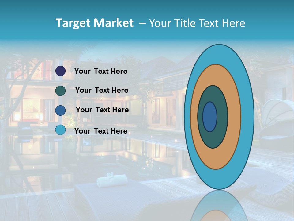 Lifestyle Peaceful Sand PowerPoint Template