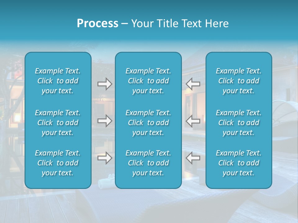 Lifestyle Peaceful Sand PowerPoint Template