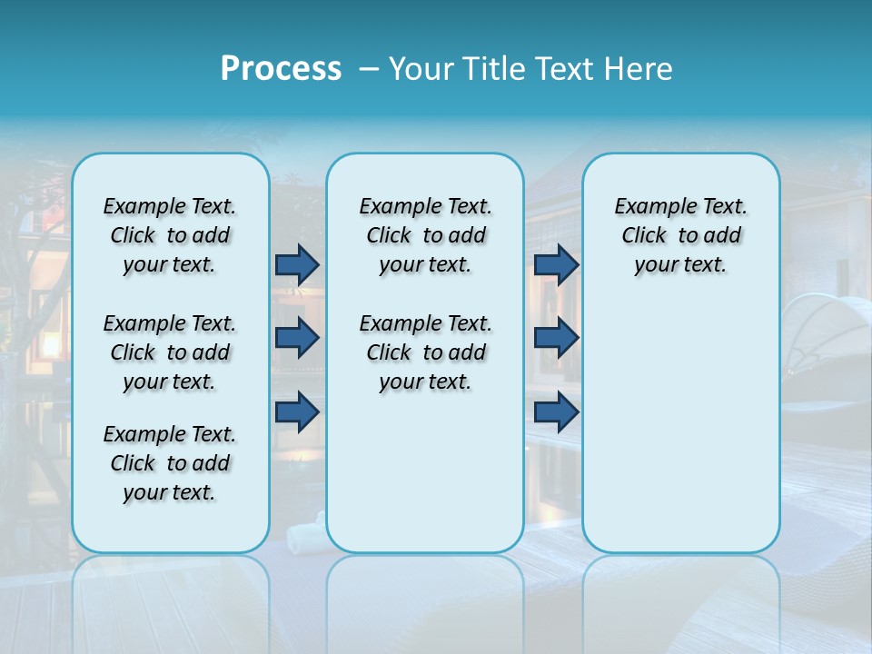 Lifestyle Peaceful Sand PowerPoint Template