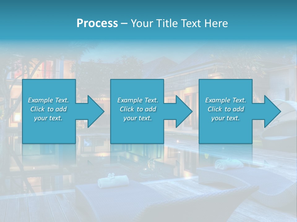 Lifestyle Peaceful Sand PowerPoint Template