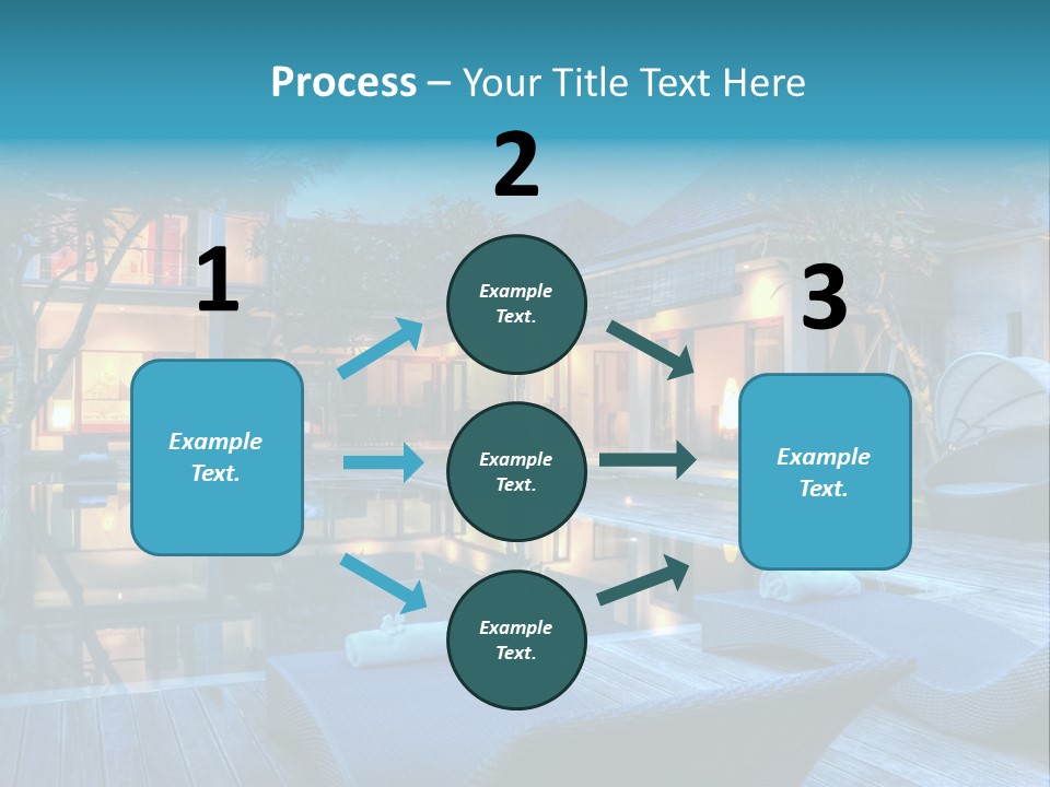 Lifestyle Peaceful Sand PowerPoint Template