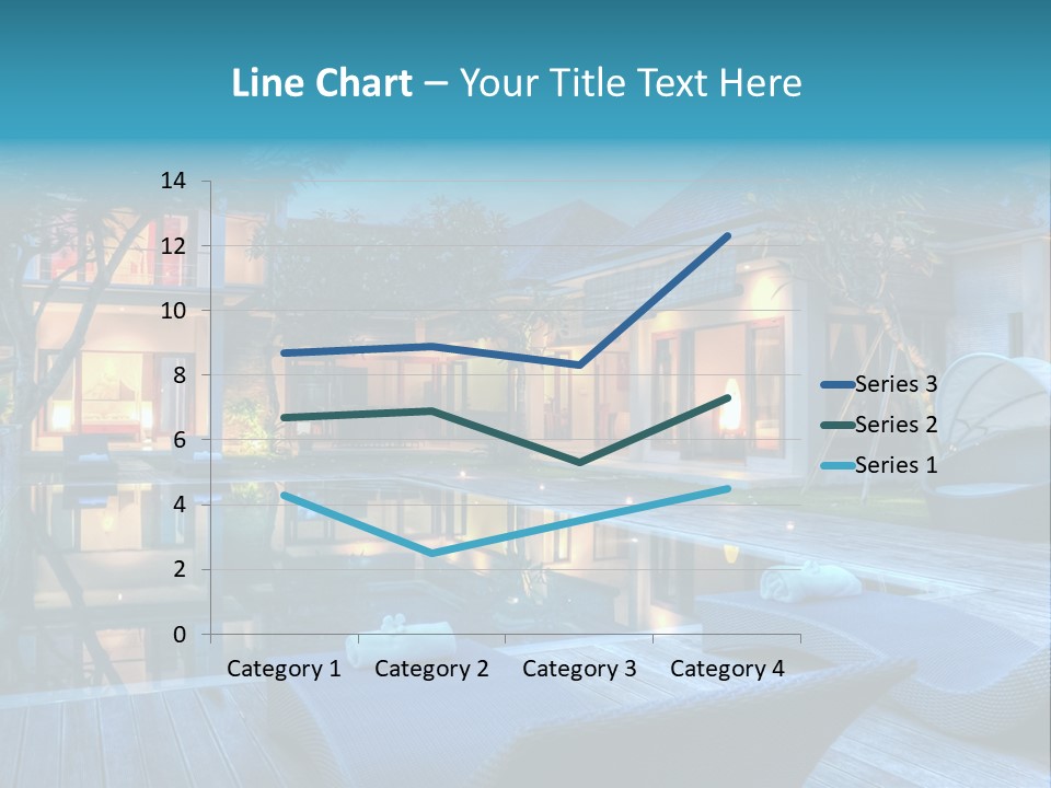 Lifestyle Peaceful Sand PowerPoint Template