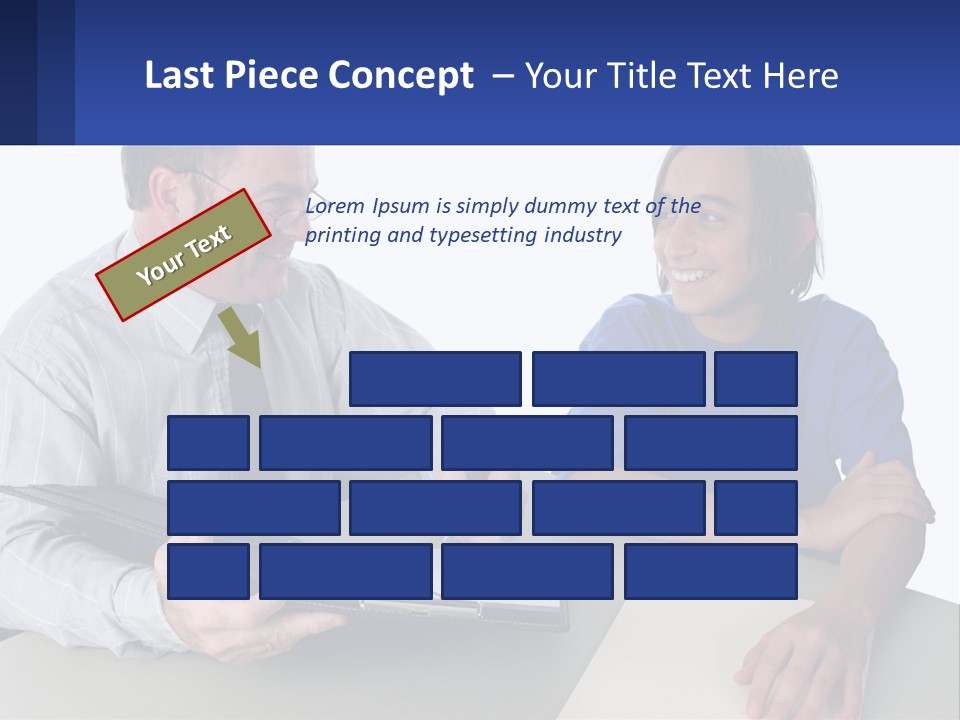 Mother Sea Beach PowerPoint Template