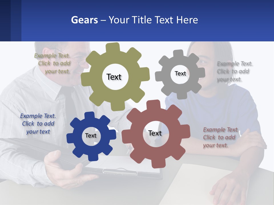 Mother Sea Beach PowerPoint Template