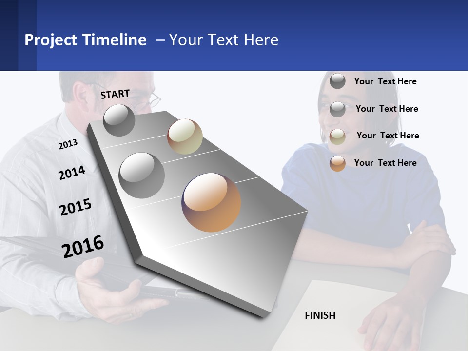 Mother Sea Beach PowerPoint Template