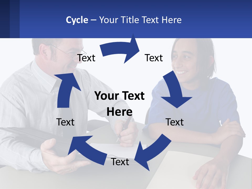 Mother Sea Beach PowerPoint Template