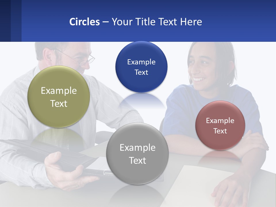 Mother Sea Beach PowerPoint Template