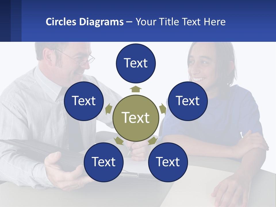 Mother Sea Beach PowerPoint Template