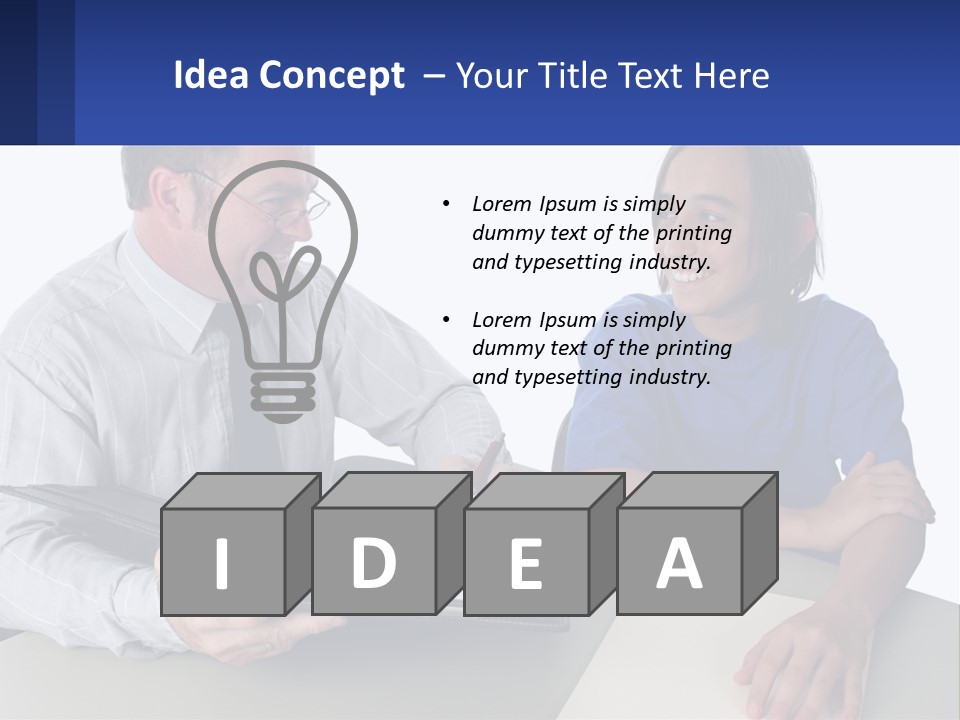 Mother Sea Beach PowerPoint Template