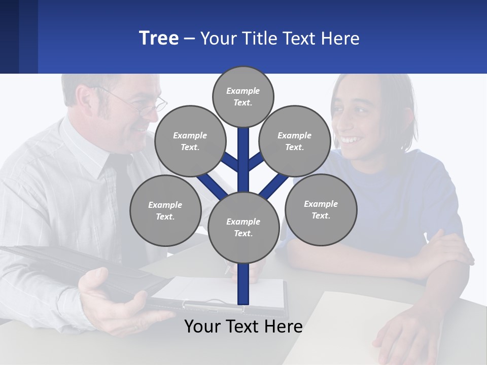 Mother Sea Beach PowerPoint Template