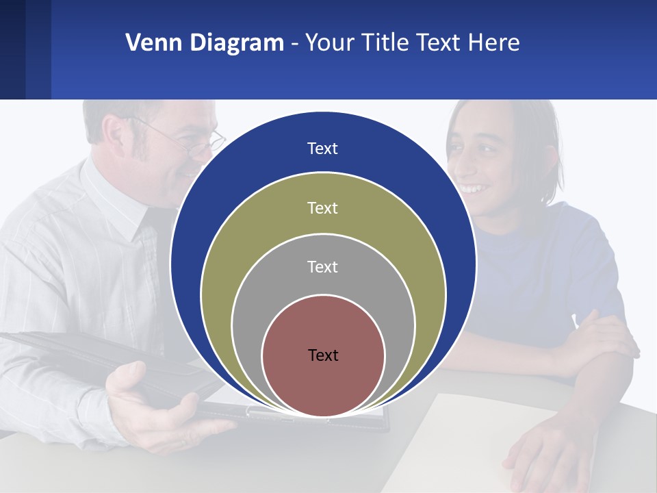 Mother Sea Beach PowerPoint Template