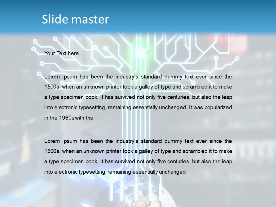 Old Senior Sea PowerPoint Template