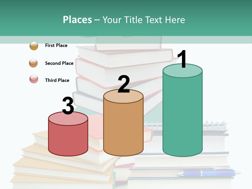 Caucasian Older Coastal PowerPoint Template