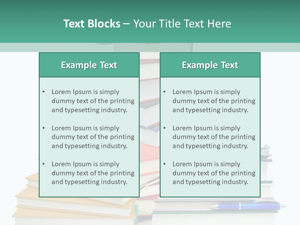 Caucasian Older Coastal PowerPoint Template