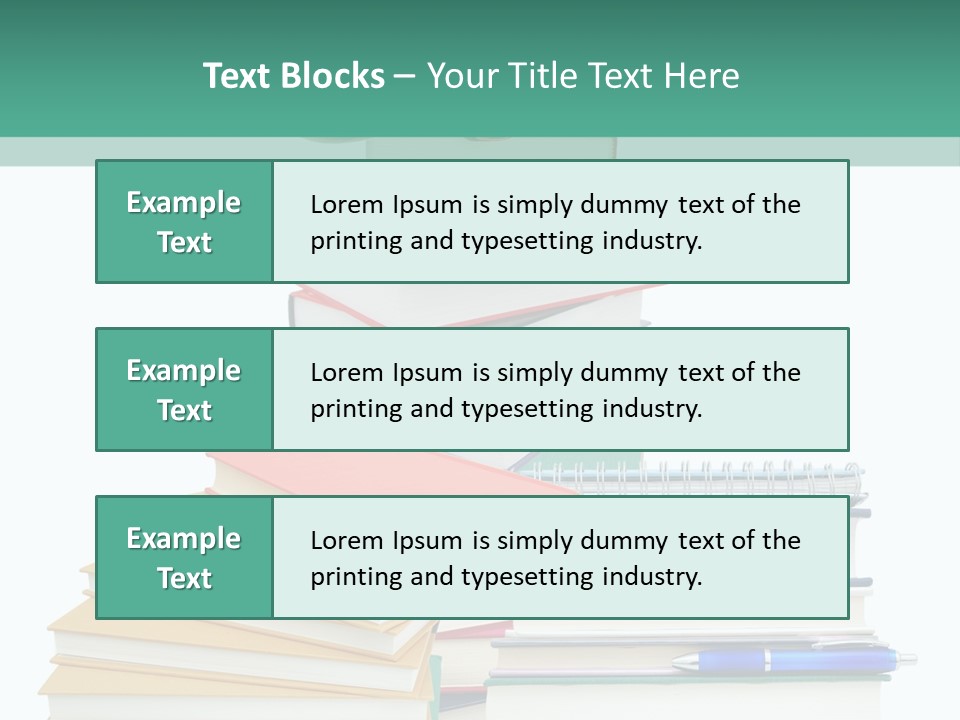 Caucasian Older Coastal PowerPoint Template