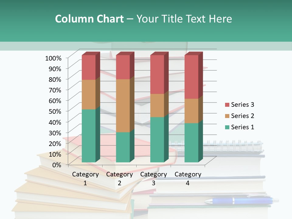 Caucasian Older Coastal PowerPoint Template