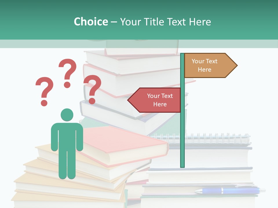 Caucasian Older Coastal PowerPoint Template