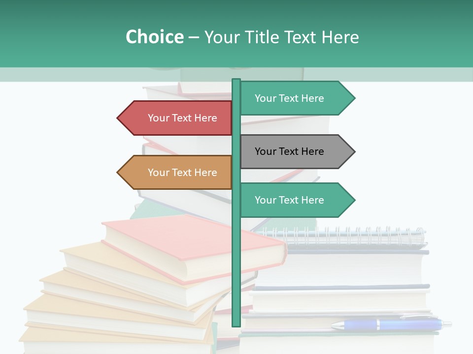 Caucasian Older Coastal PowerPoint Template