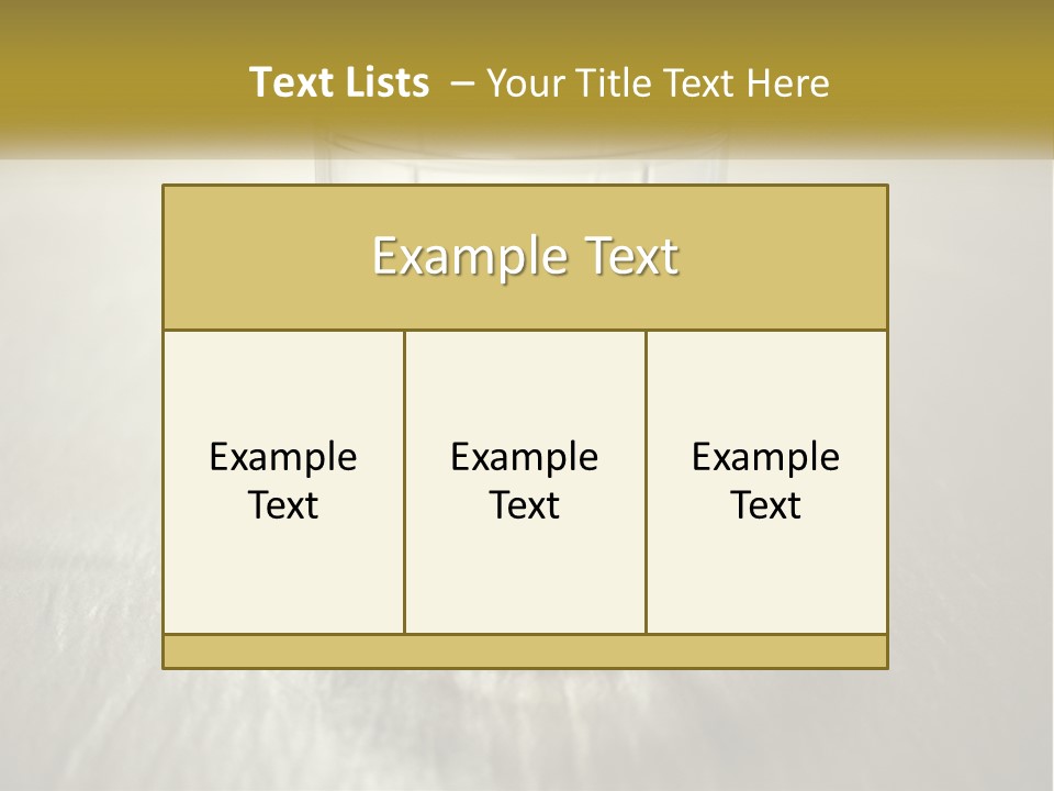 Water Lifestyle Sea PowerPoint Template