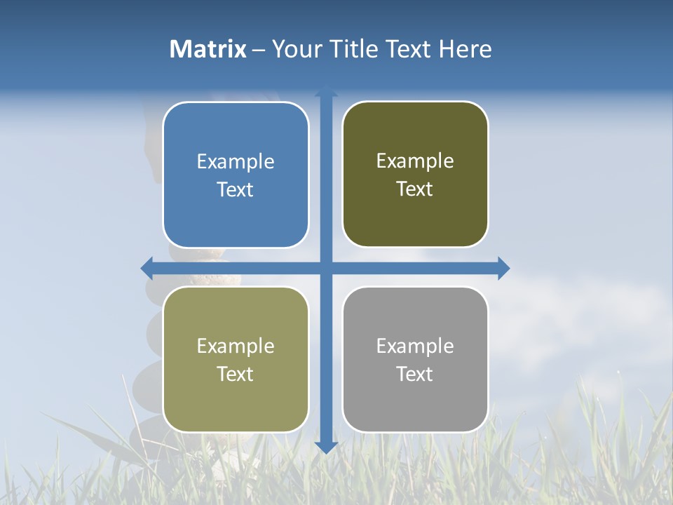 Retired Calm Family PowerPoint Template