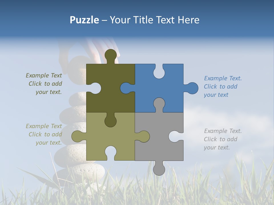 Retired Calm Family PowerPoint Template