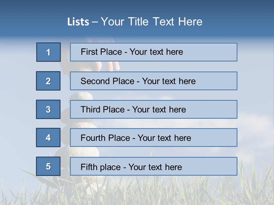 Retired Calm Family PowerPoint Template