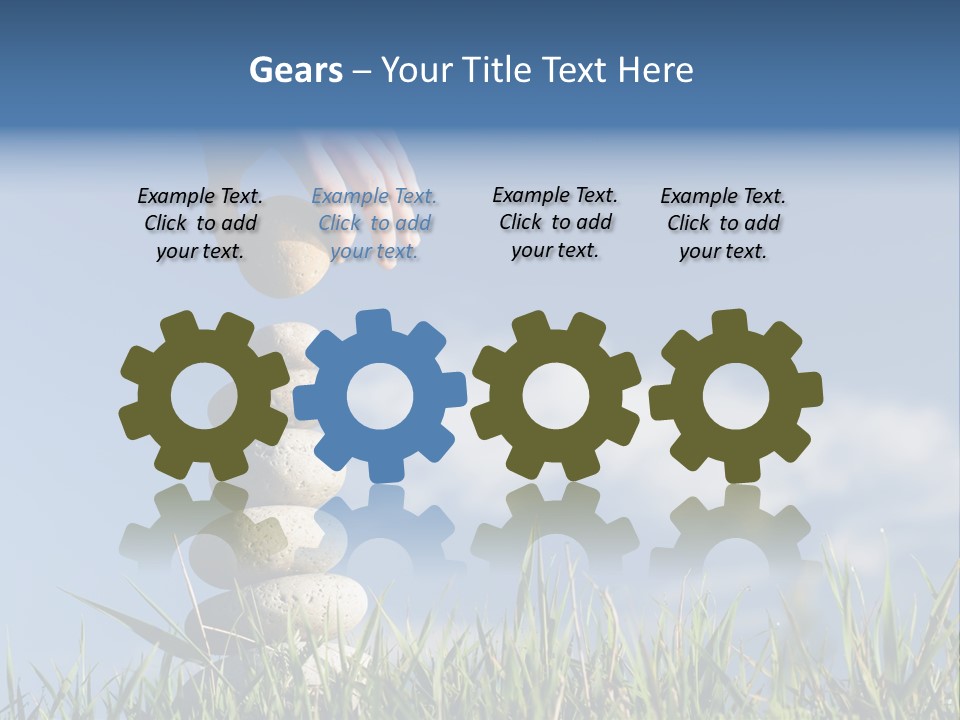 Retired Calm Family PowerPoint Template