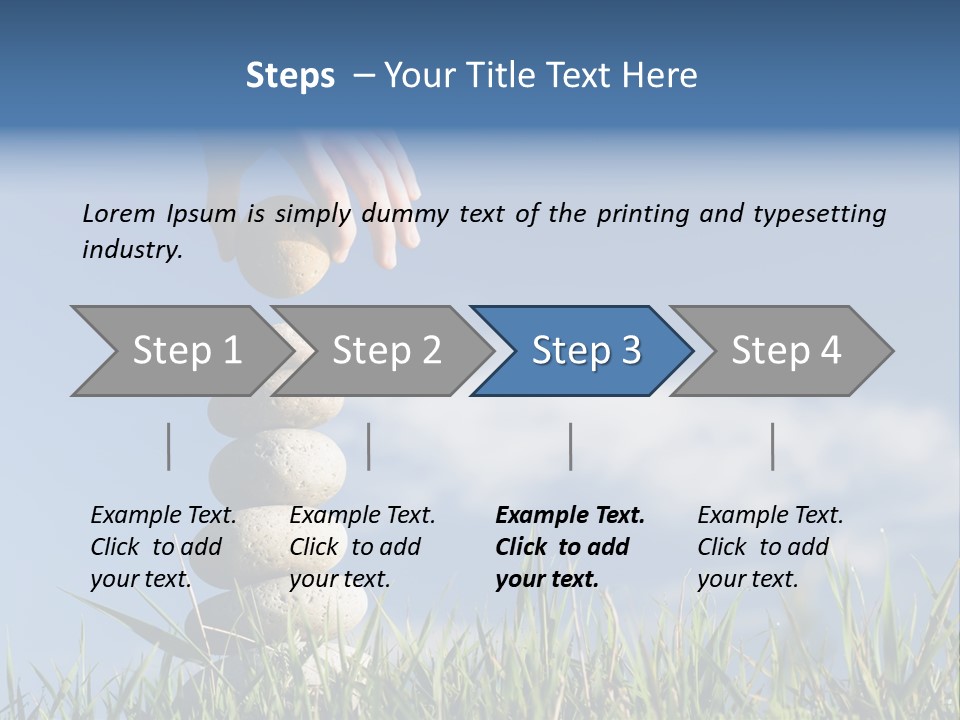 Retired Calm Family PowerPoint Template
